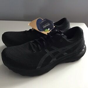 ASICS Gel Kayano 29 all black running shoes size 10